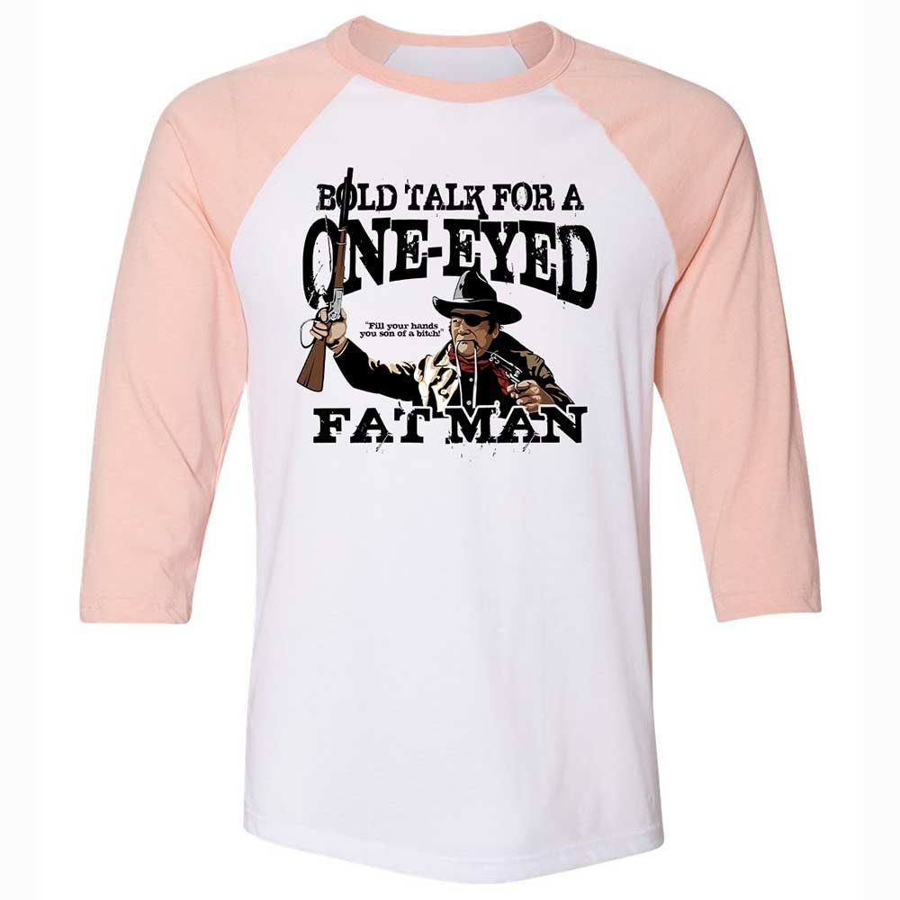 One Eyed Fat Man - White/Heather Peach - 5