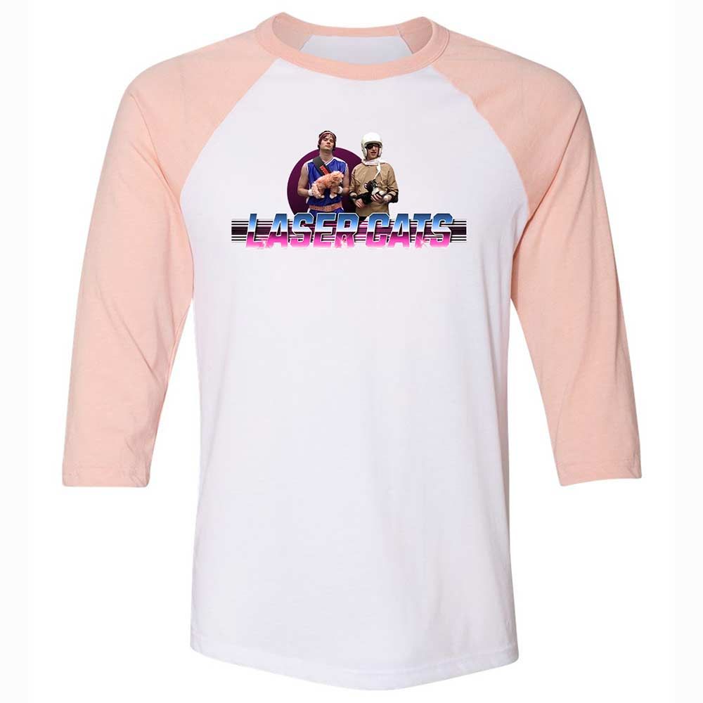 Laser Cats - White/Heather Peach - 5