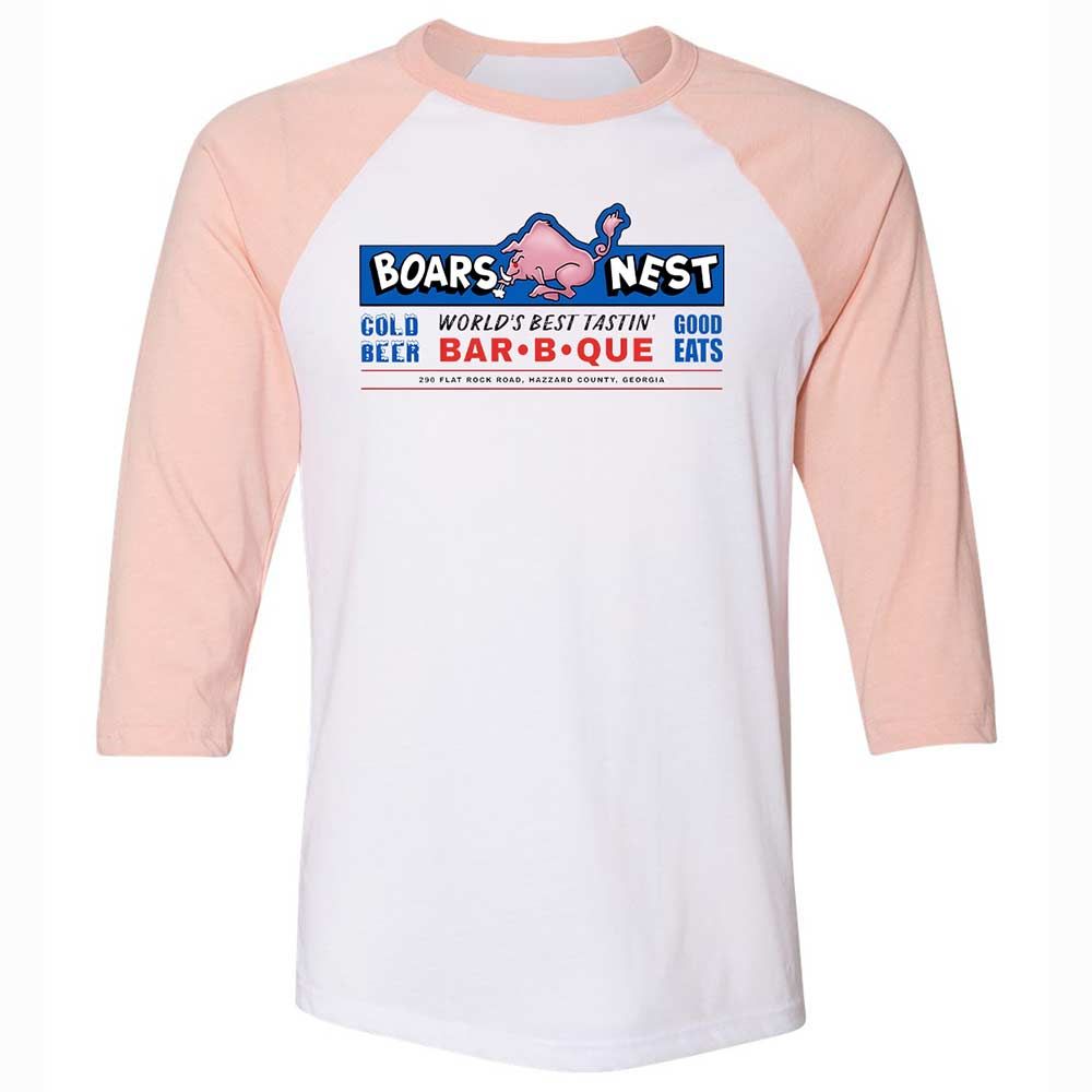 The Boars Nest - White/Heather Peach - 5