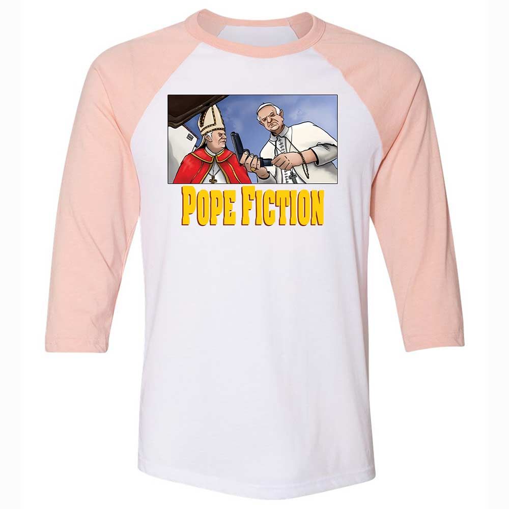 Pope Fiction - White/Heather Peach - 5