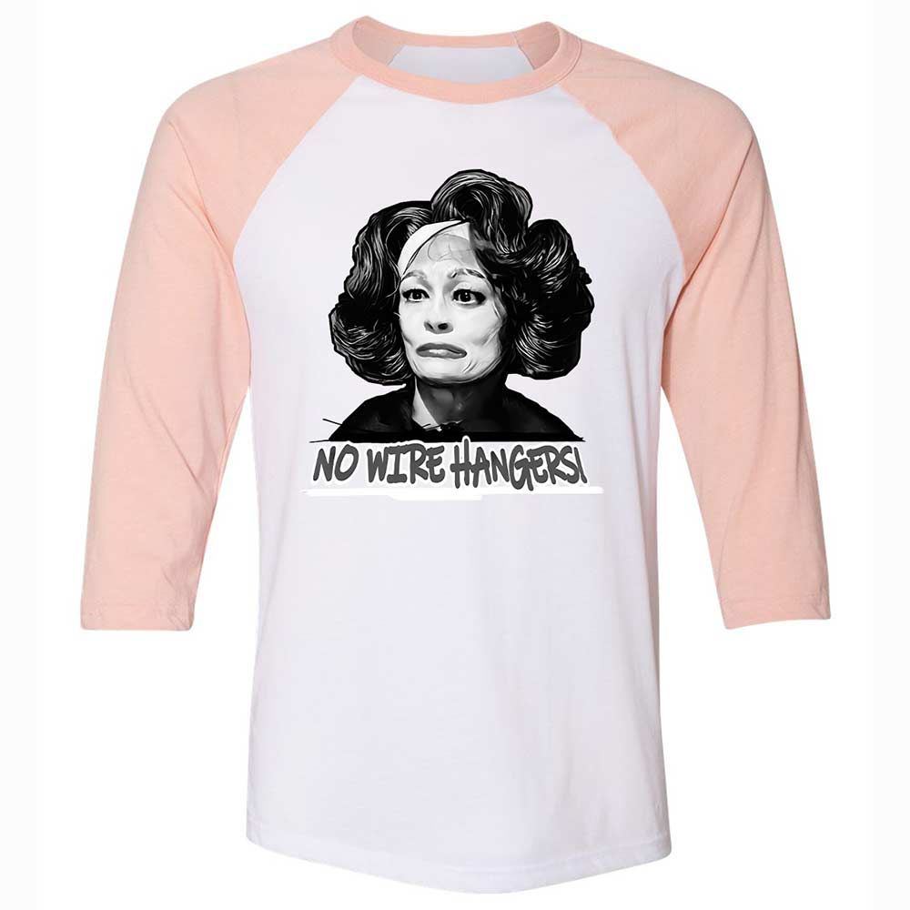 Unisex 3/4 Baseball Tee - AUA7FAJY - White/Heather Peach - 5