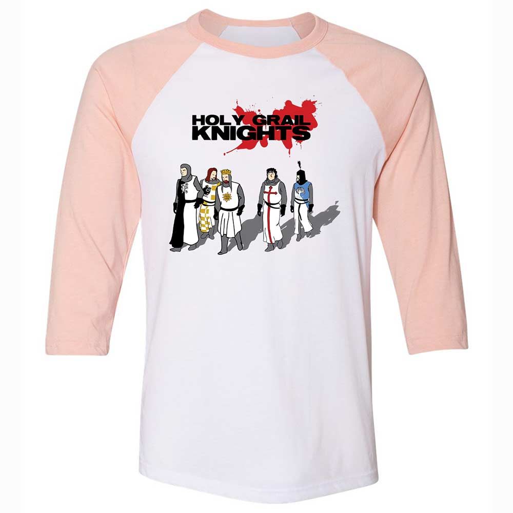 Tis but a scratch - White/Heather Peach - 5