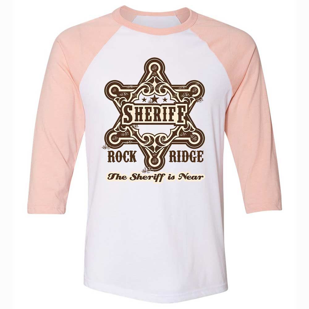 The Sheriff of Rockridge is Near! - White/Heather Peach - 5