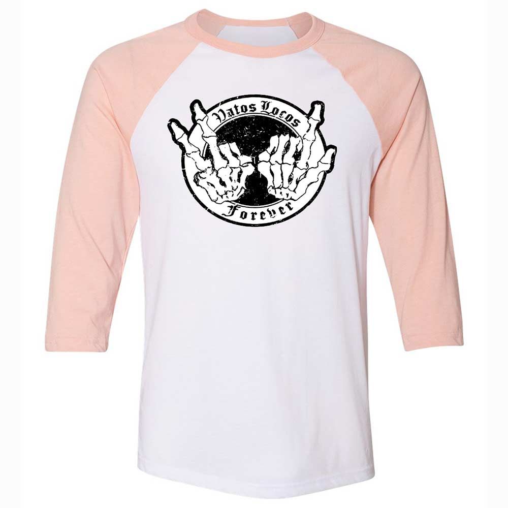 Vatos Locos Forever - White/Heather Peach - 5