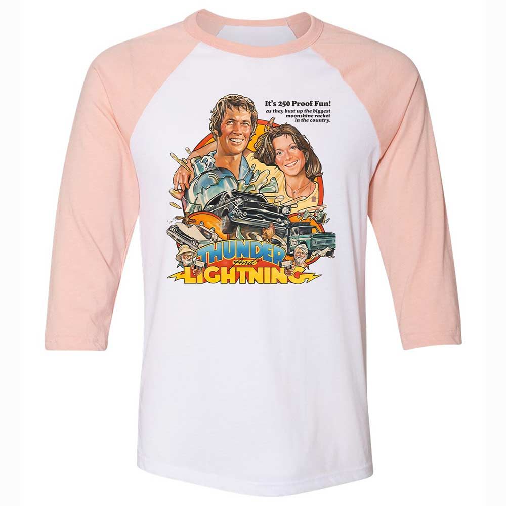 Thunder and Lightning - White/Heather Peach - 5
