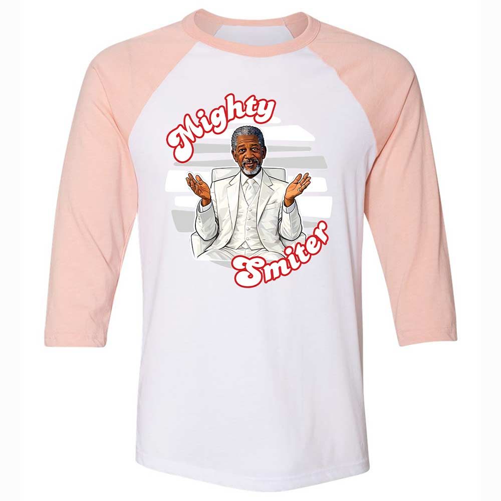 Mighty Smiter - White/Heather Peach - 5