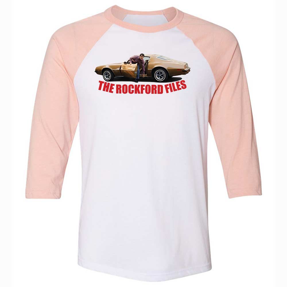 Unisex 3/4 Baseball Tee - X1UZQJ6N - White/Heather Peach - 5