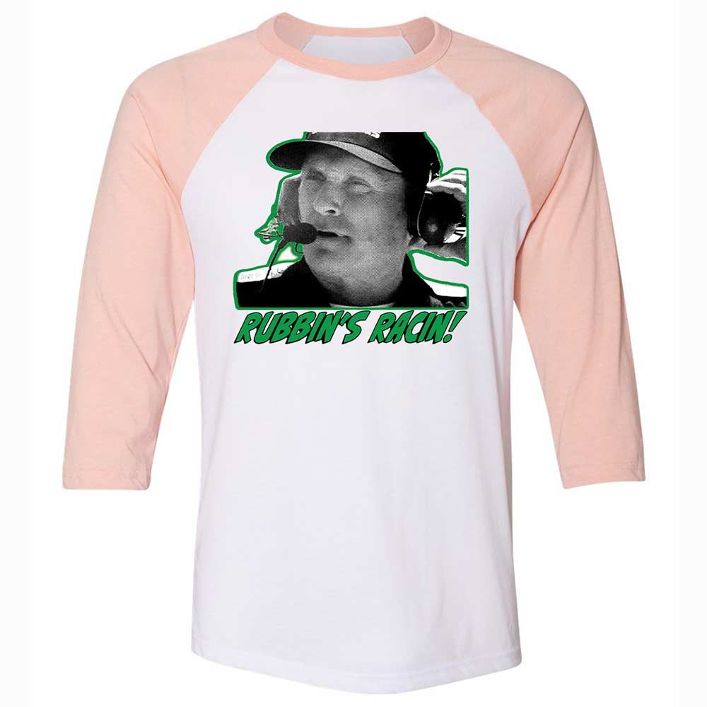 Rubbing is racing, son - White/Heather Peach - 5