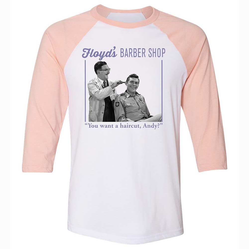 Unisex 3/4 Baseball Tee - 5XA2JUBF - White/Heather Peach - 5