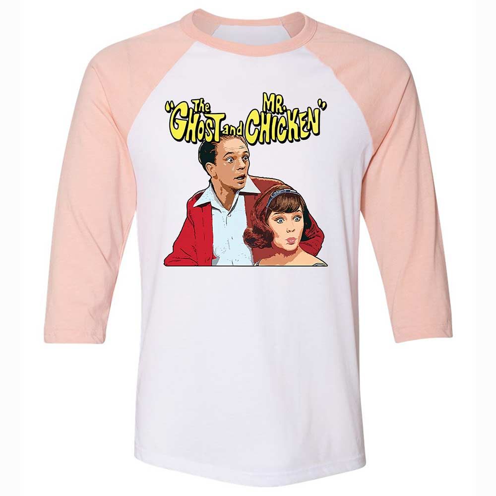 The Chicken and the Ghost - White/Heather Peach - 5