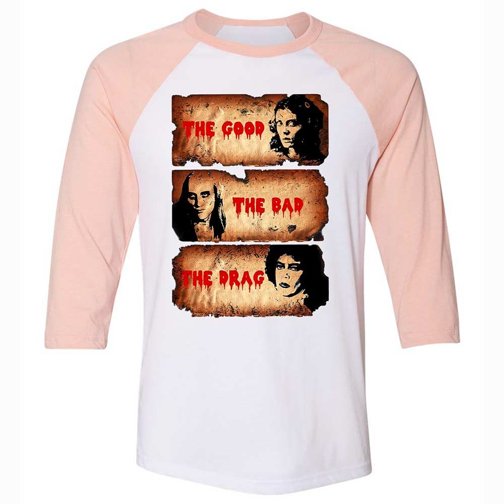 The Good, The Bad, The Drag - White/Heather Peach - 5