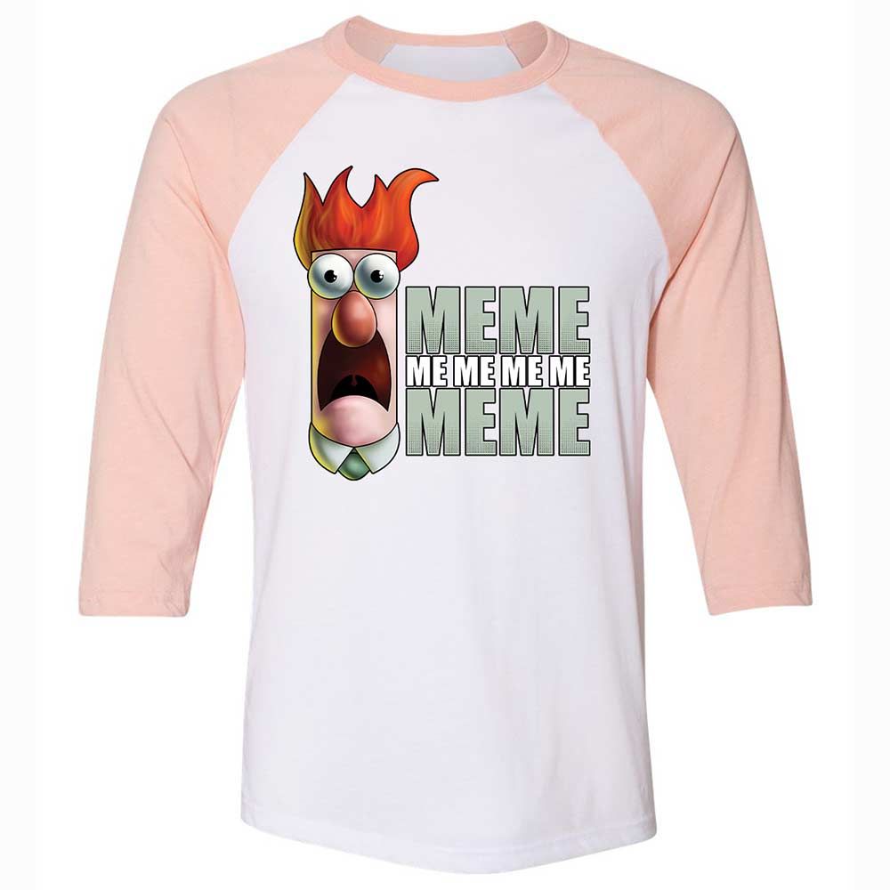 Meme me me me me Meme - White/Heather Peach - 5