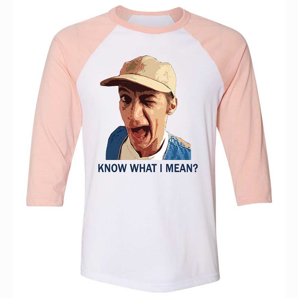 Know what I mean - White/Heather Peach - 5