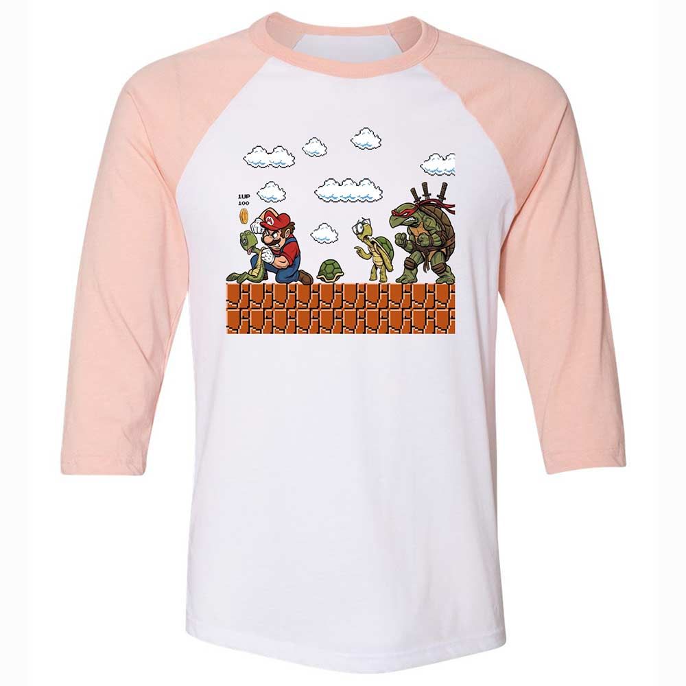 Turtle Trouble - White/Heather Peach - 5