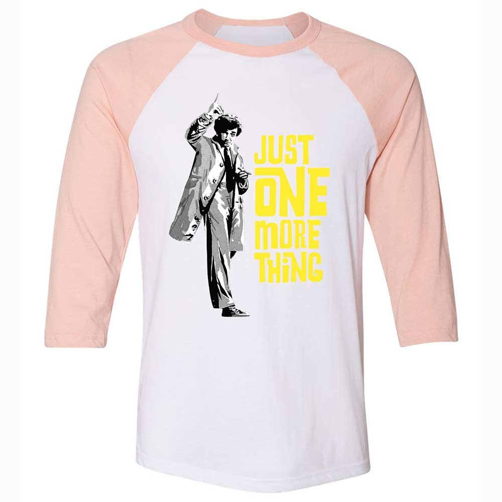 Just One More Thing - White/Heather Peach - 5