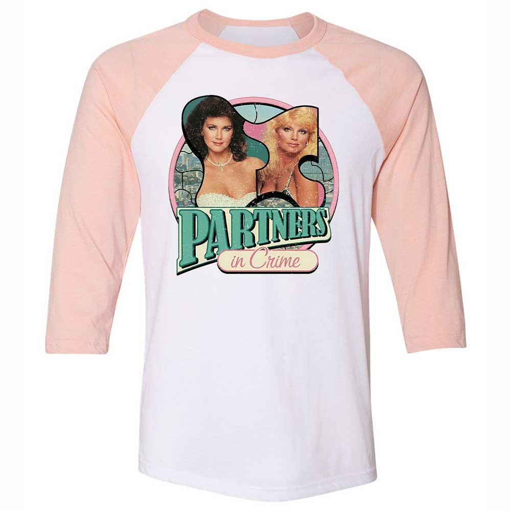 Unisex 3/4 Baseball Tee - 4DV2UWXM - White/Heather Peach - 5