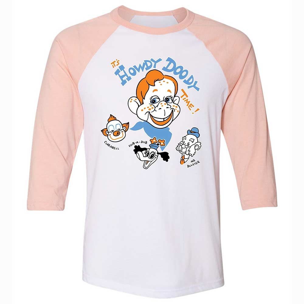 Howdy Doody - White/Heather Peach - 5