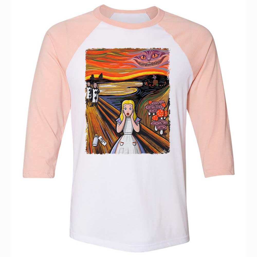 Alice in Screamland - White/Heather Peach - 5