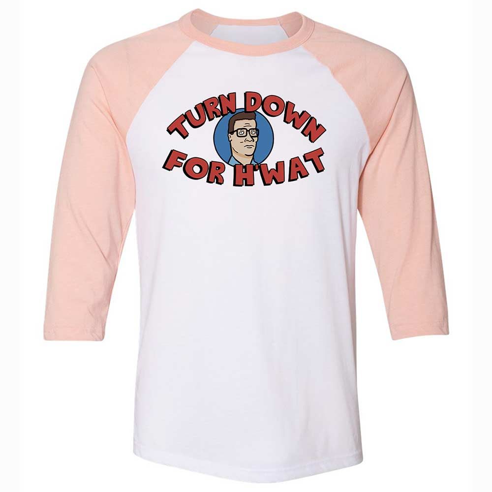 Turn Down For H'wat - White/Heather Peach - 5