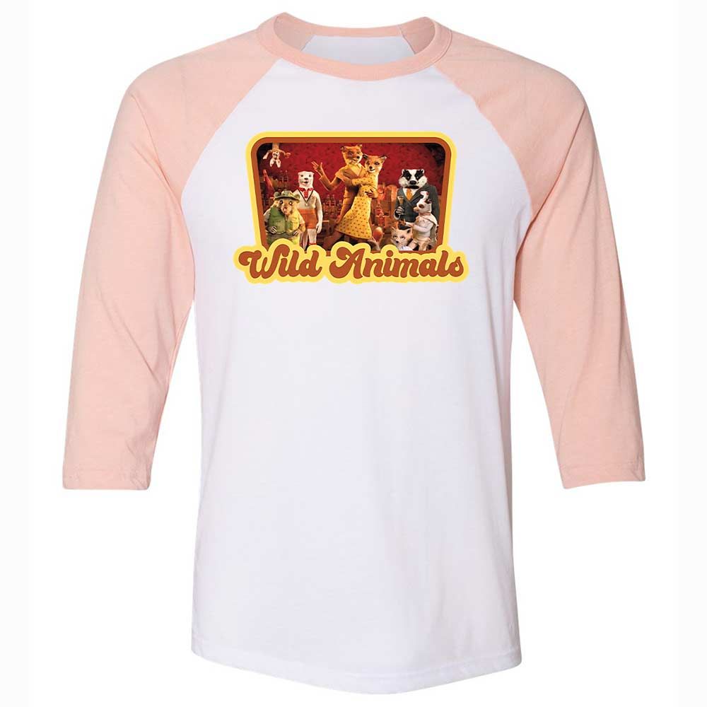 Wild Animals - White/Heather Peach - 5