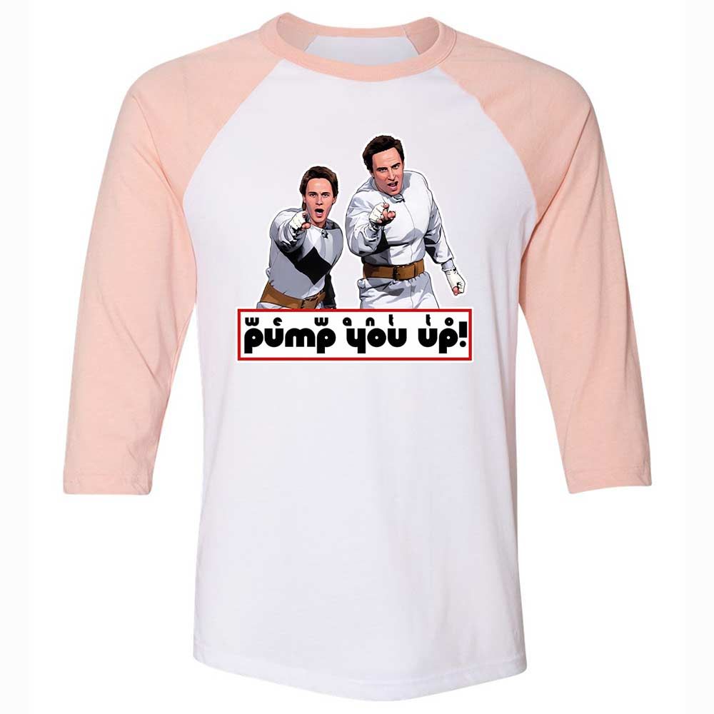 We Want To Pump You Up - White/Heather Peach - 5