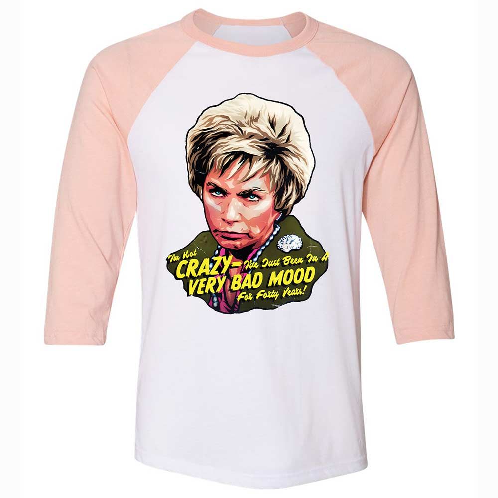 Unisex 3/4 Baseball Tee - AL11241Z - White/Heather Peach - 5