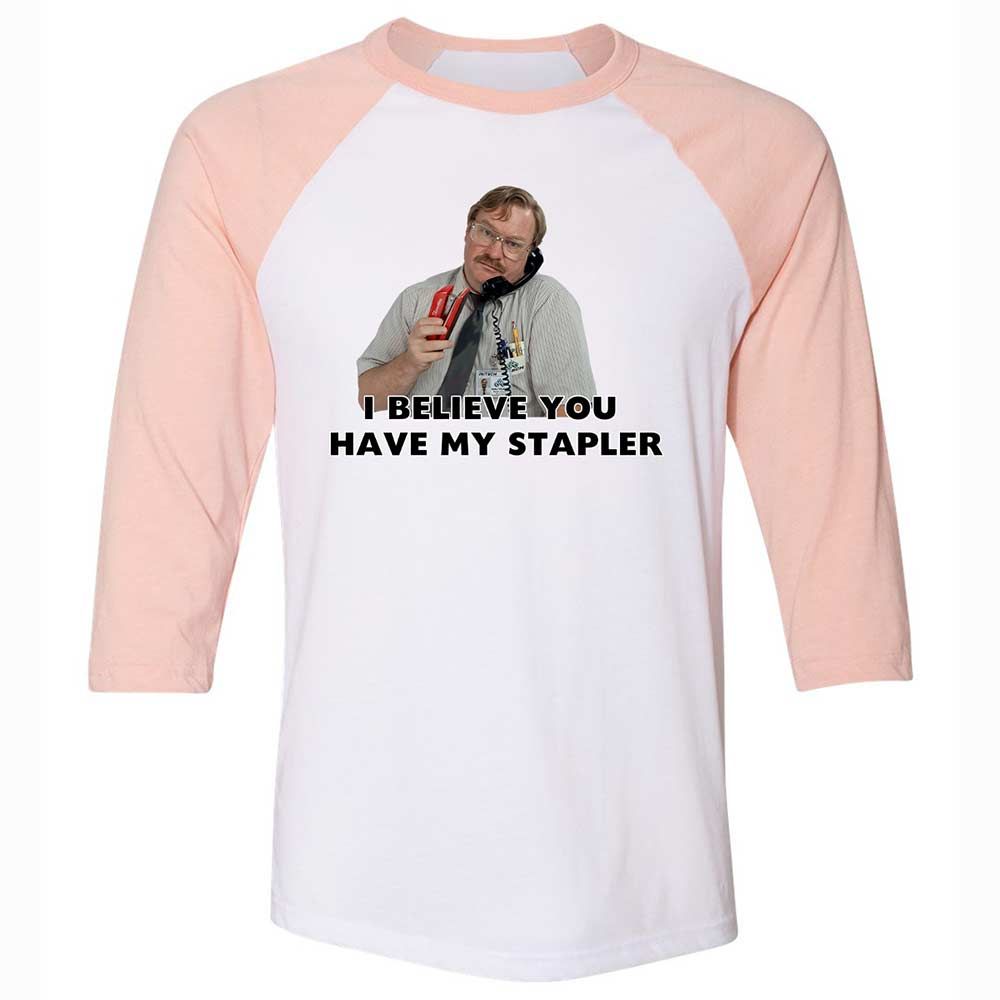 I believe you have my Stapler - White/Heather Peach - 5