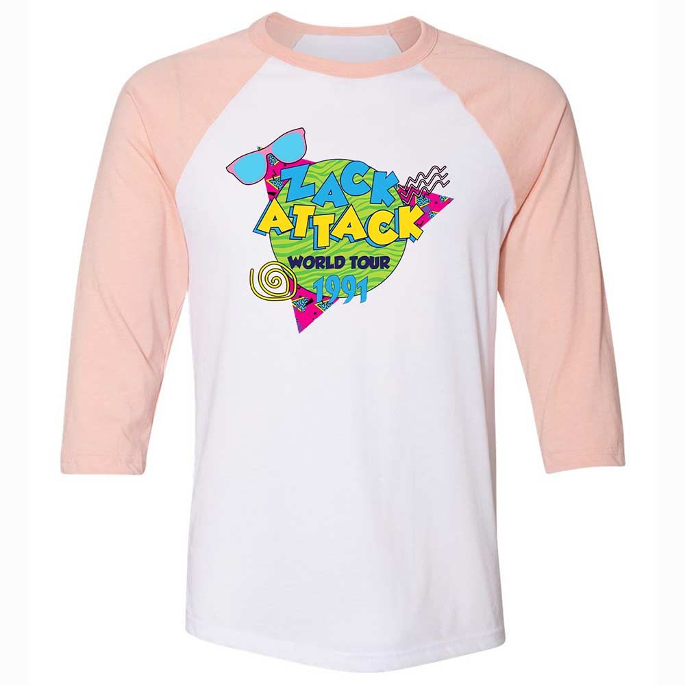Zack Attack - White/Heather Peach - 5