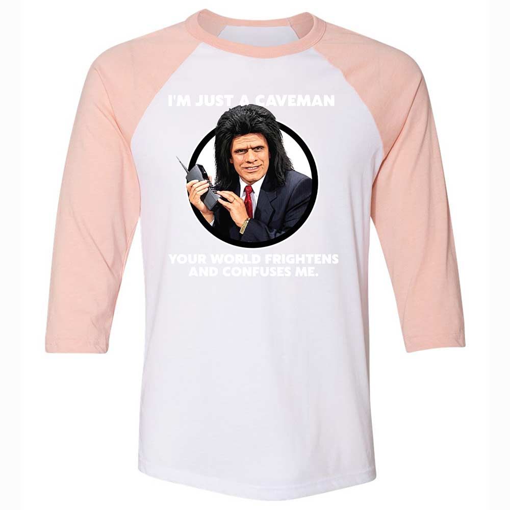 Unfrozen Caveman Lawyer - White/Heather Peach - 5
