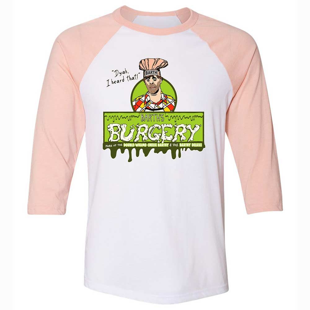 Barth's Burgery - White/Heather Peach - 5