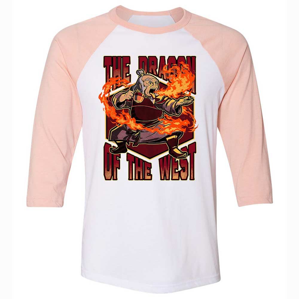 The Dragon of the West - White/Heather Peach - 5