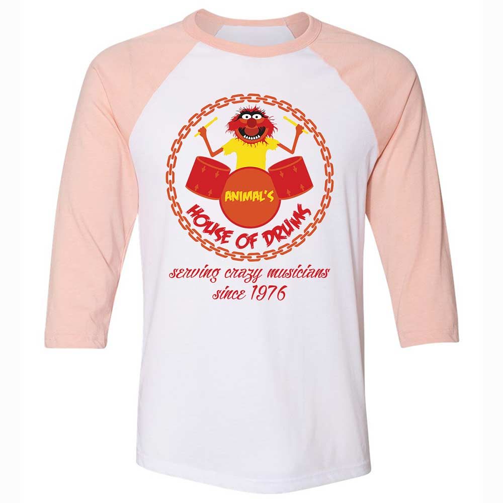 House of Drums - White/Heather Peach - 5