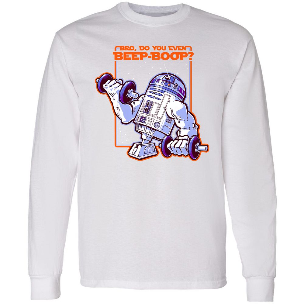 Long Sleeve T-Shirt - 5BT65L3R - White - 5