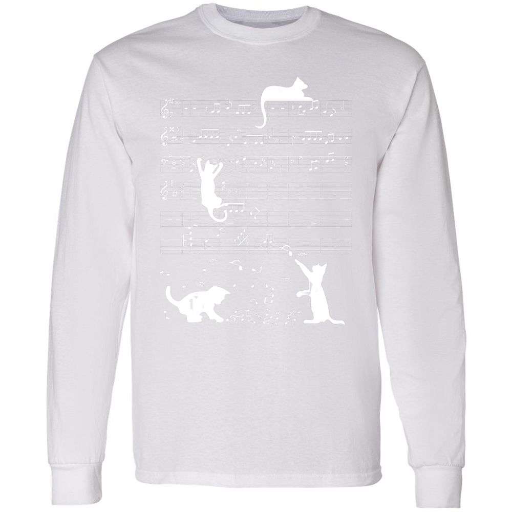 Long Sleeve T-Shirt - 68MBX9BK - White - 5