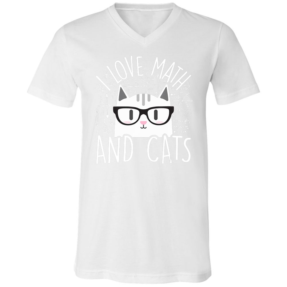 Unisex V-Neck T-Shirt - U1RZVATY - White - 5