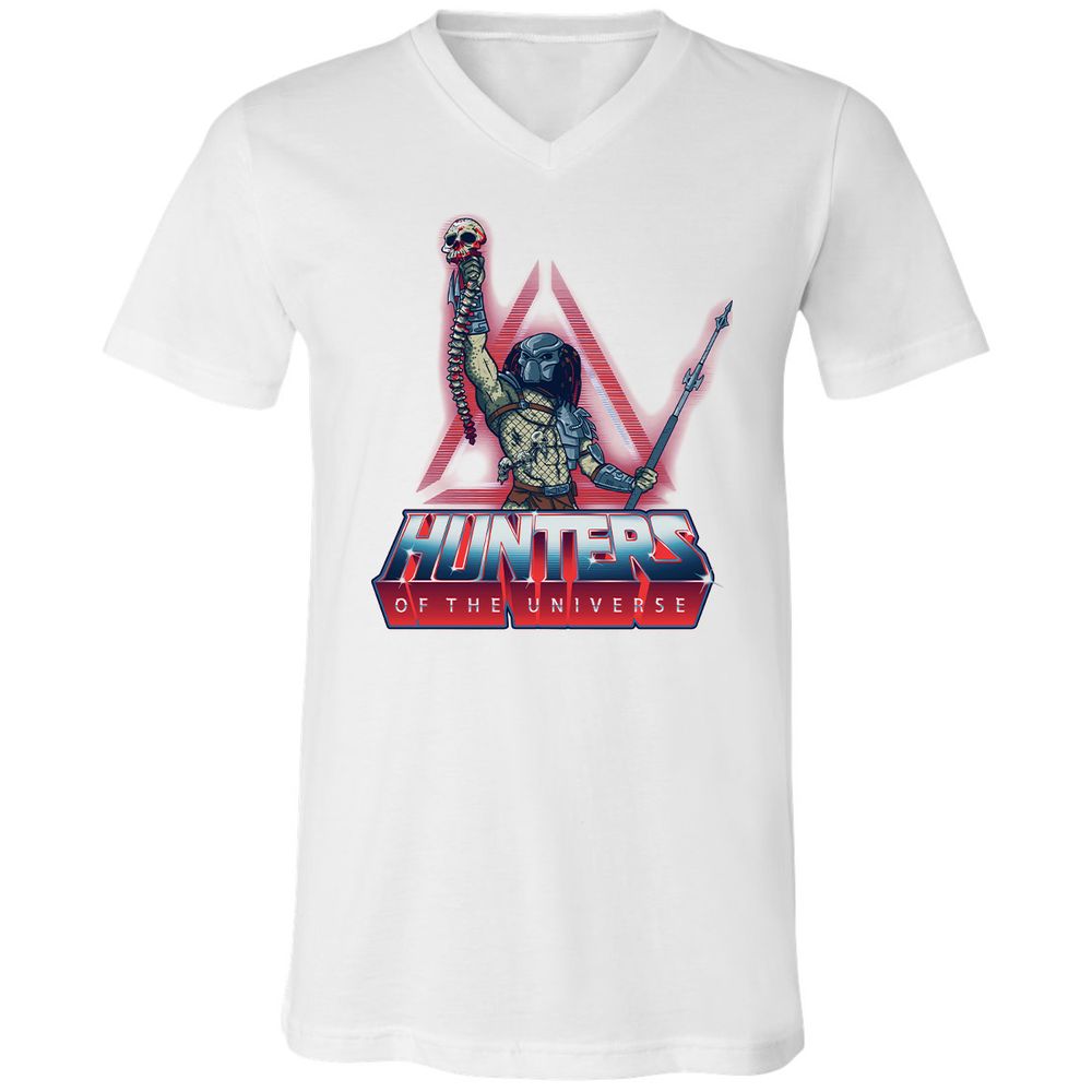 Unisex V-Neck T-Shirt - CSETMA4Z - White - 5