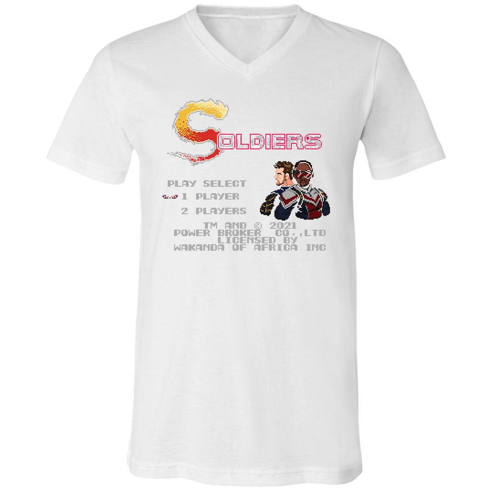 Unisex V-Neck T-Shirt - S1RBXH51 - White - 5