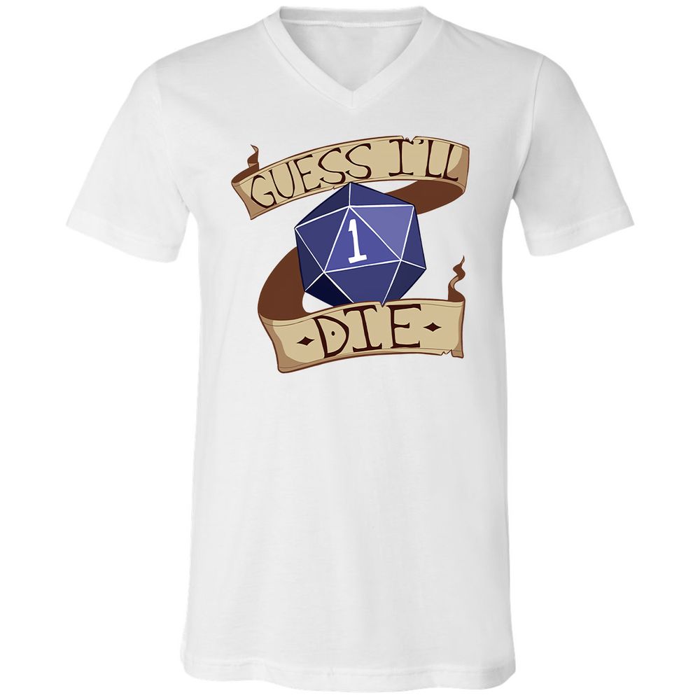 Unisex V-Neck T-Shirt - 53LLEPNS - White - 5