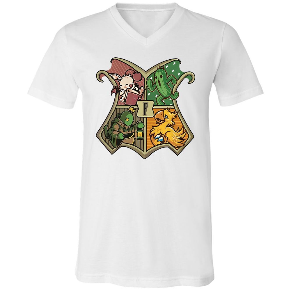 Unisex V-Neck T-Shirt - VK3RTT98 - White - 5