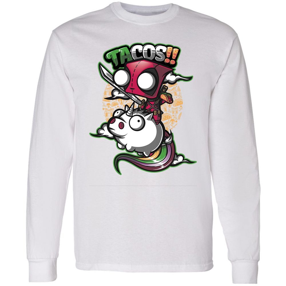 Long Sleeve T-Shirt - 1MUD555F - White - 5