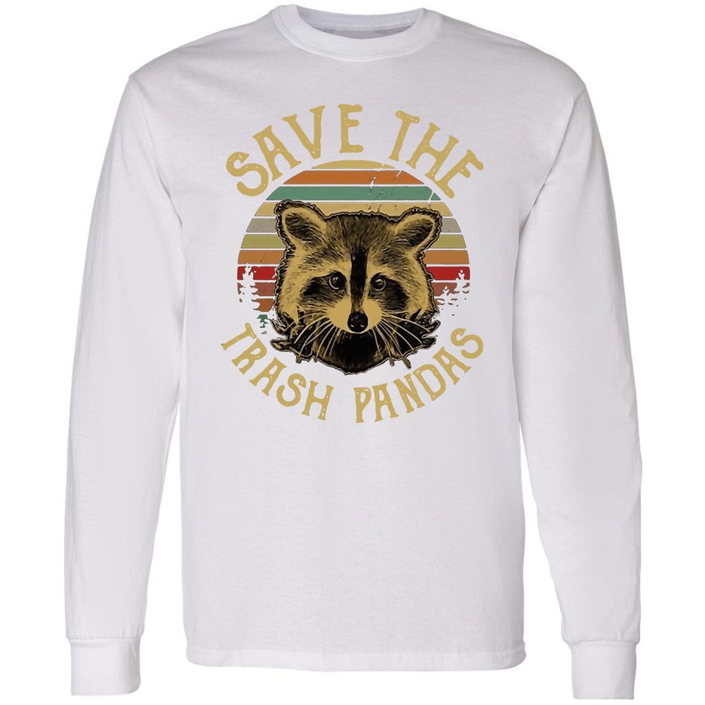 Long Sleeve T-Shirt - RETZCB4M - White - 5