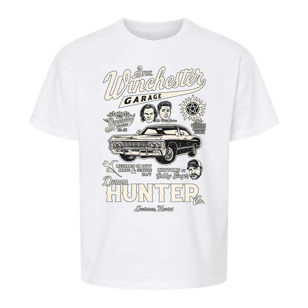 Kids T-Shirt - G9L8YTZV - White - 5