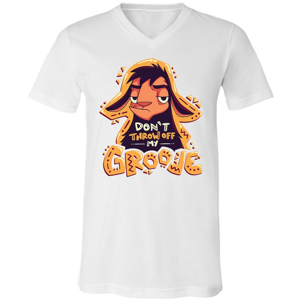 Unisex V-Neck T-Shirt - HTN2R35X - White - 5