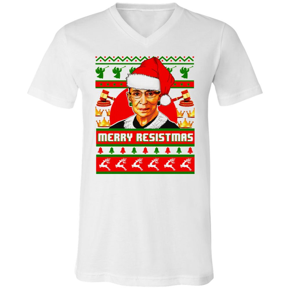 Unisex V-Neck T-Shirt - YK7P8ZFS - White - 5