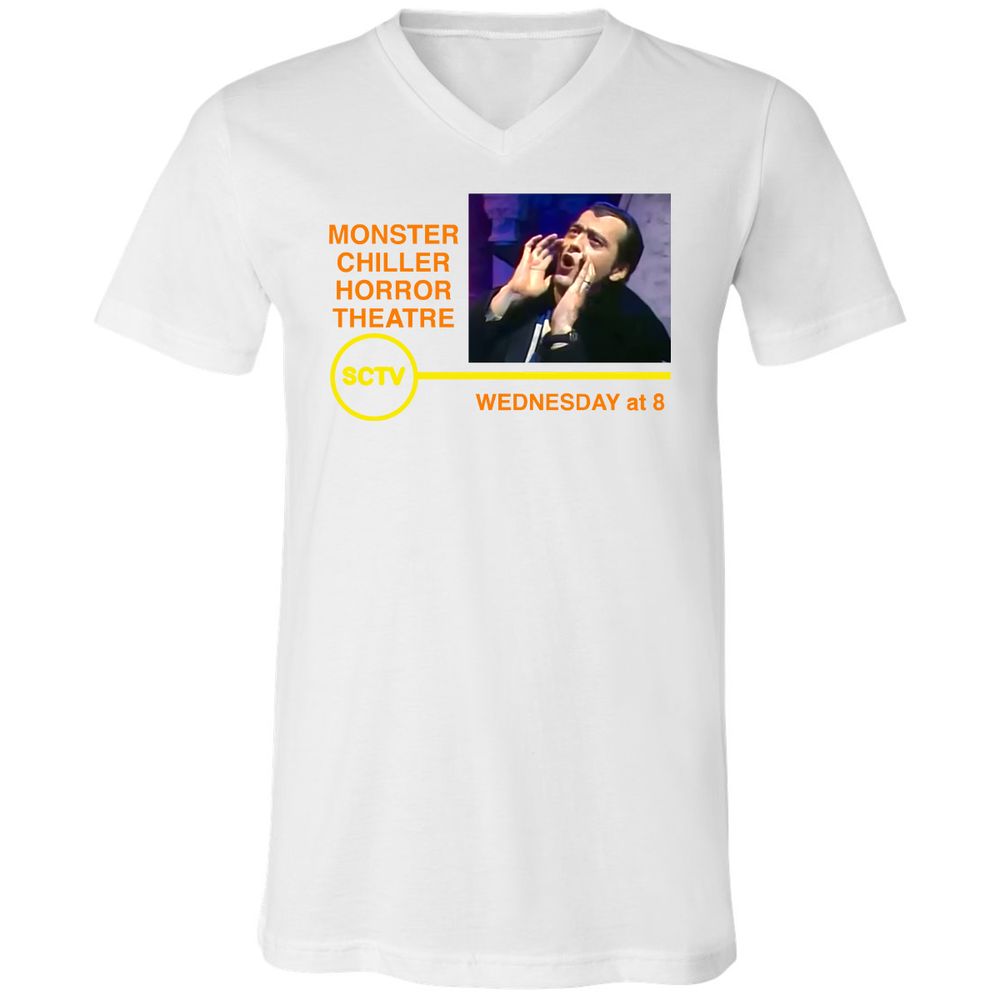 Unisex V-Neck T-Shirt - SV6U6C2U - White - 5