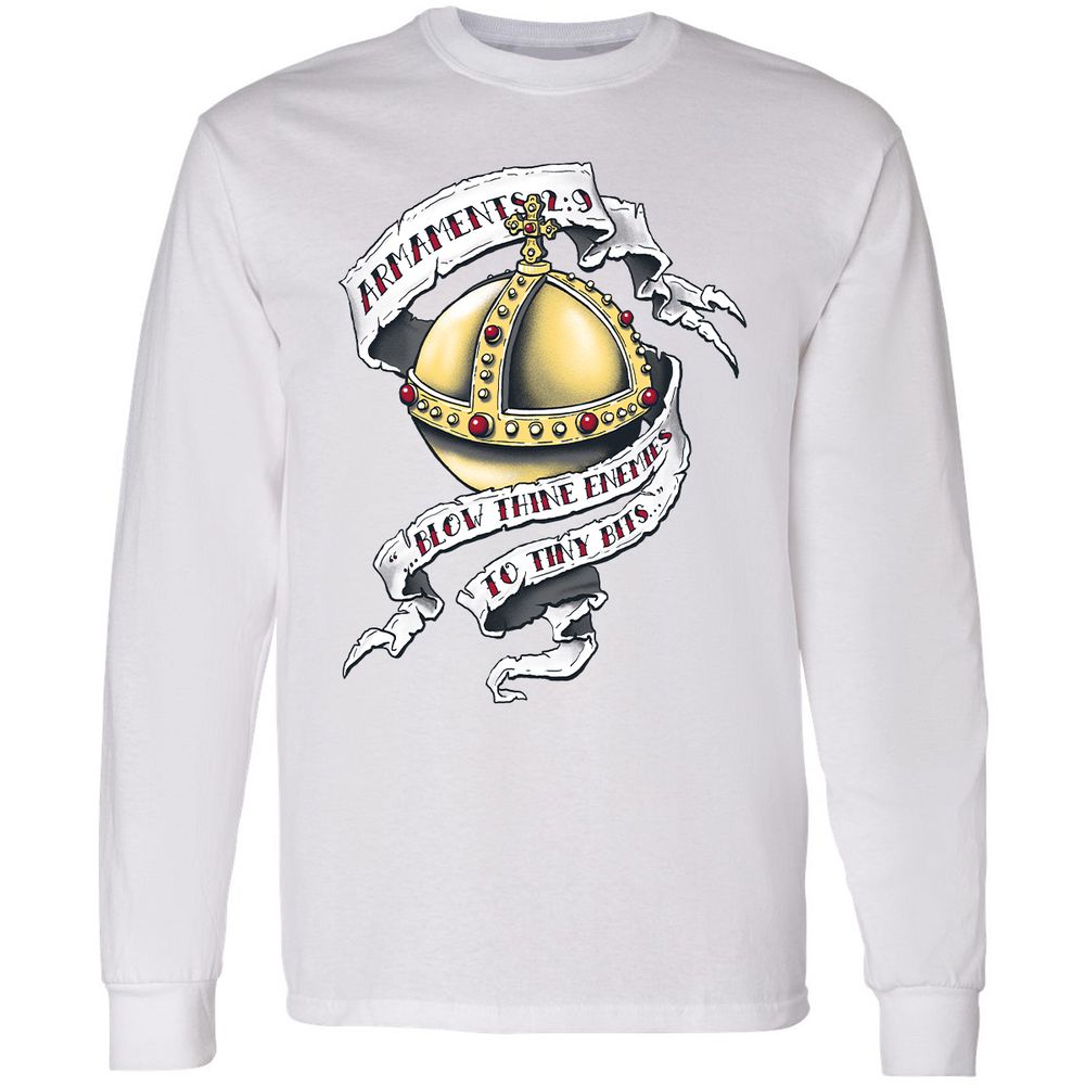 Long Sleeve T-Shirt - 8BGT4HPQ - White - 5