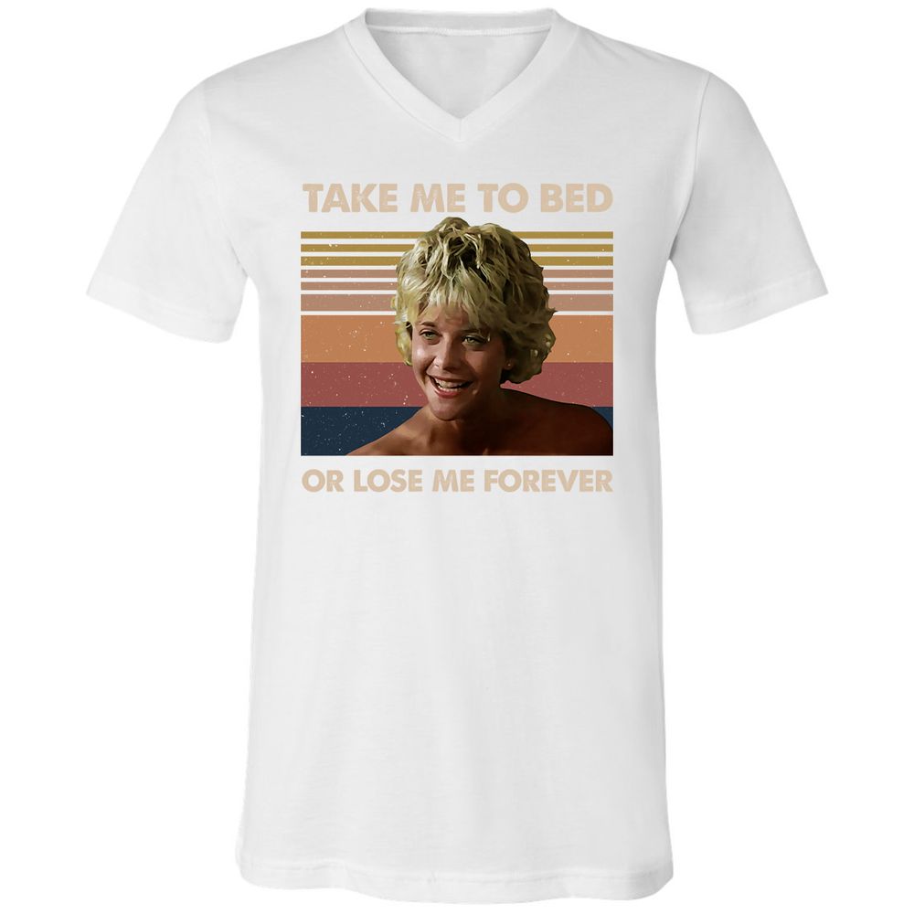 Unisex V-Neck T-Shirt - 5UJFFLUB - White - 5