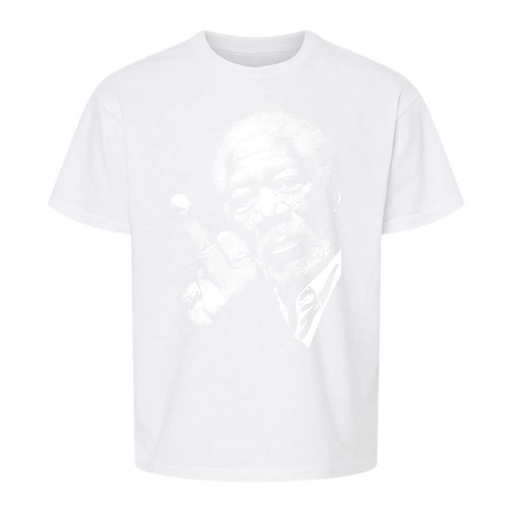 Morgan Freeman middle finger - White - 5
