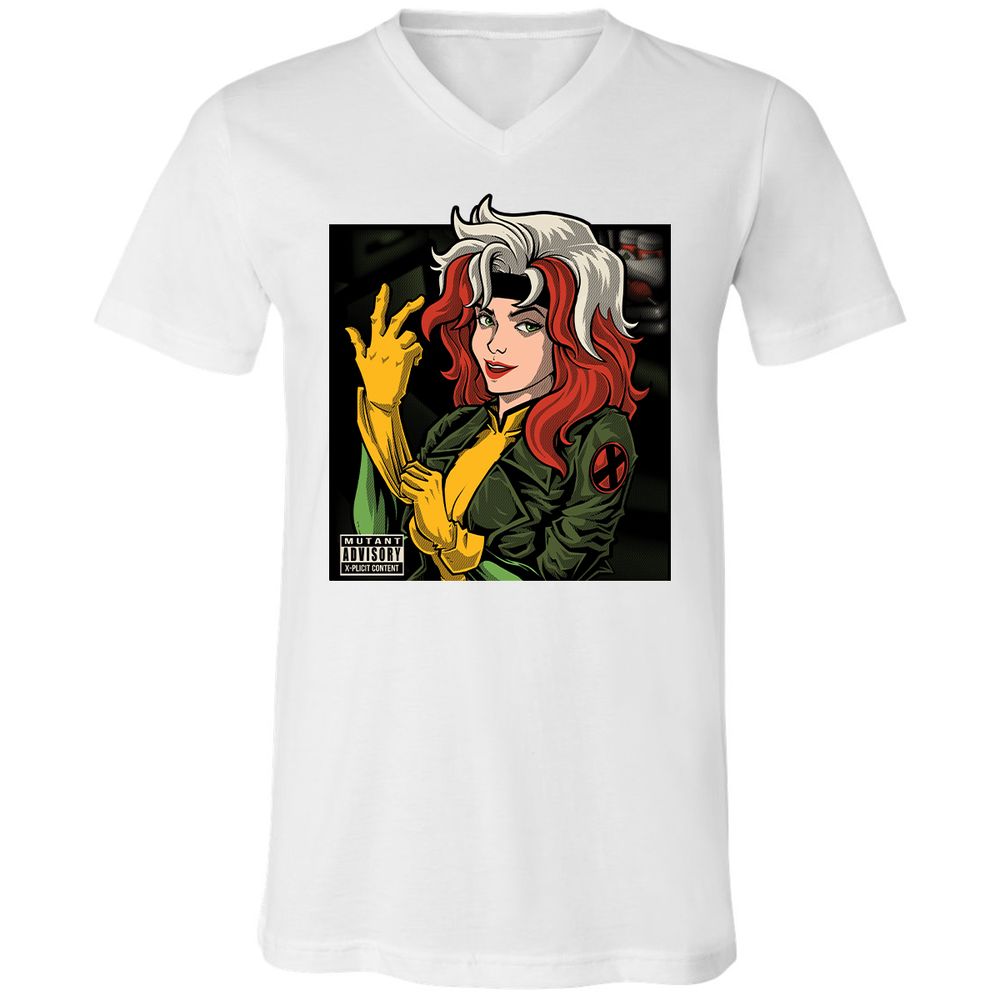 Unisex V-Neck T-Shirt - P4982FDN - White - 5