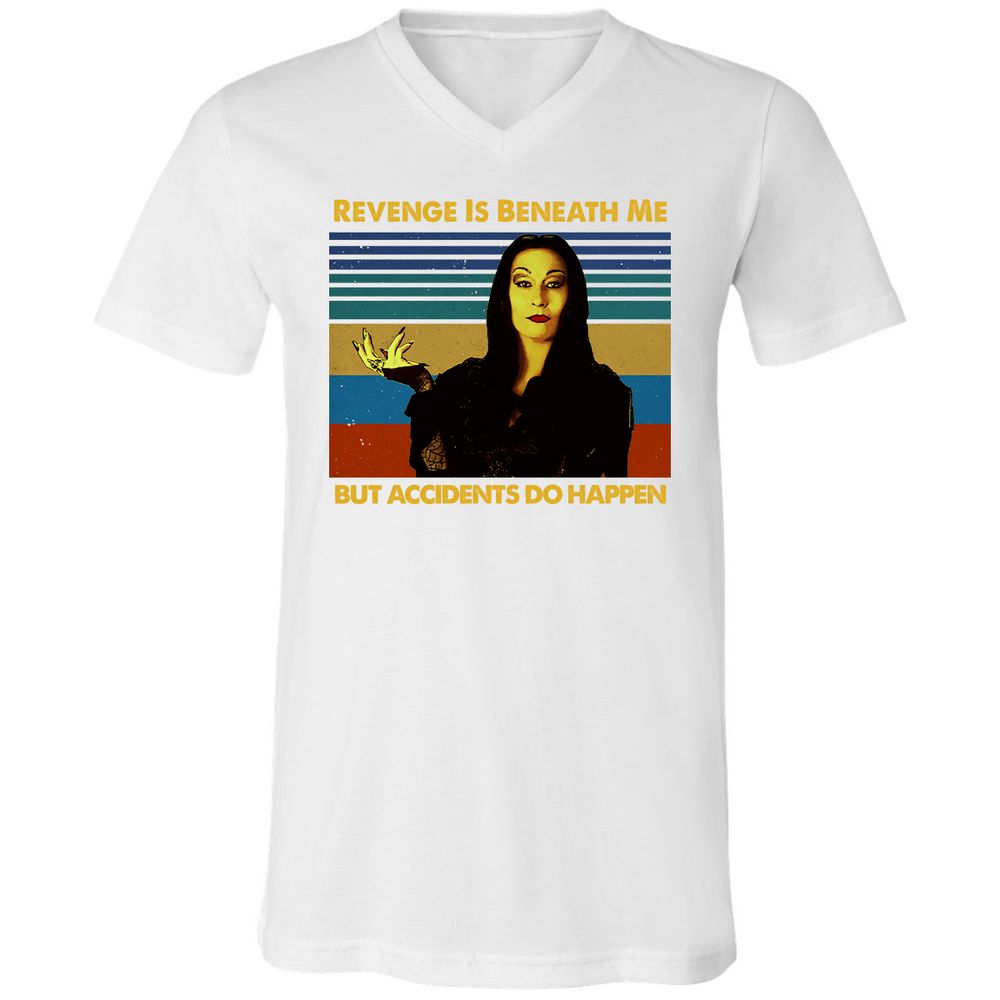 Unisex V-Neck T-Shirt - E3VFPG51 - White - 5